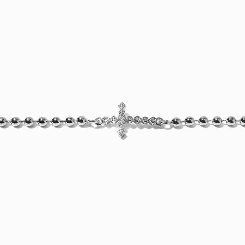 Petite Cross Bracelet【Silver925】（Silver） | Infaction
