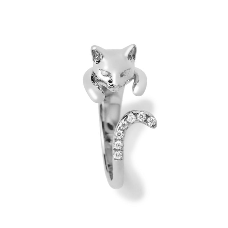 Cat Ring 【Casual】(Silver) | Infaction