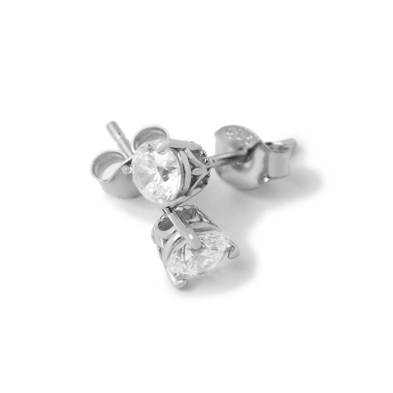 Stud Sparkle Pierce Classic 【Silver925】（Silver） | Infaction