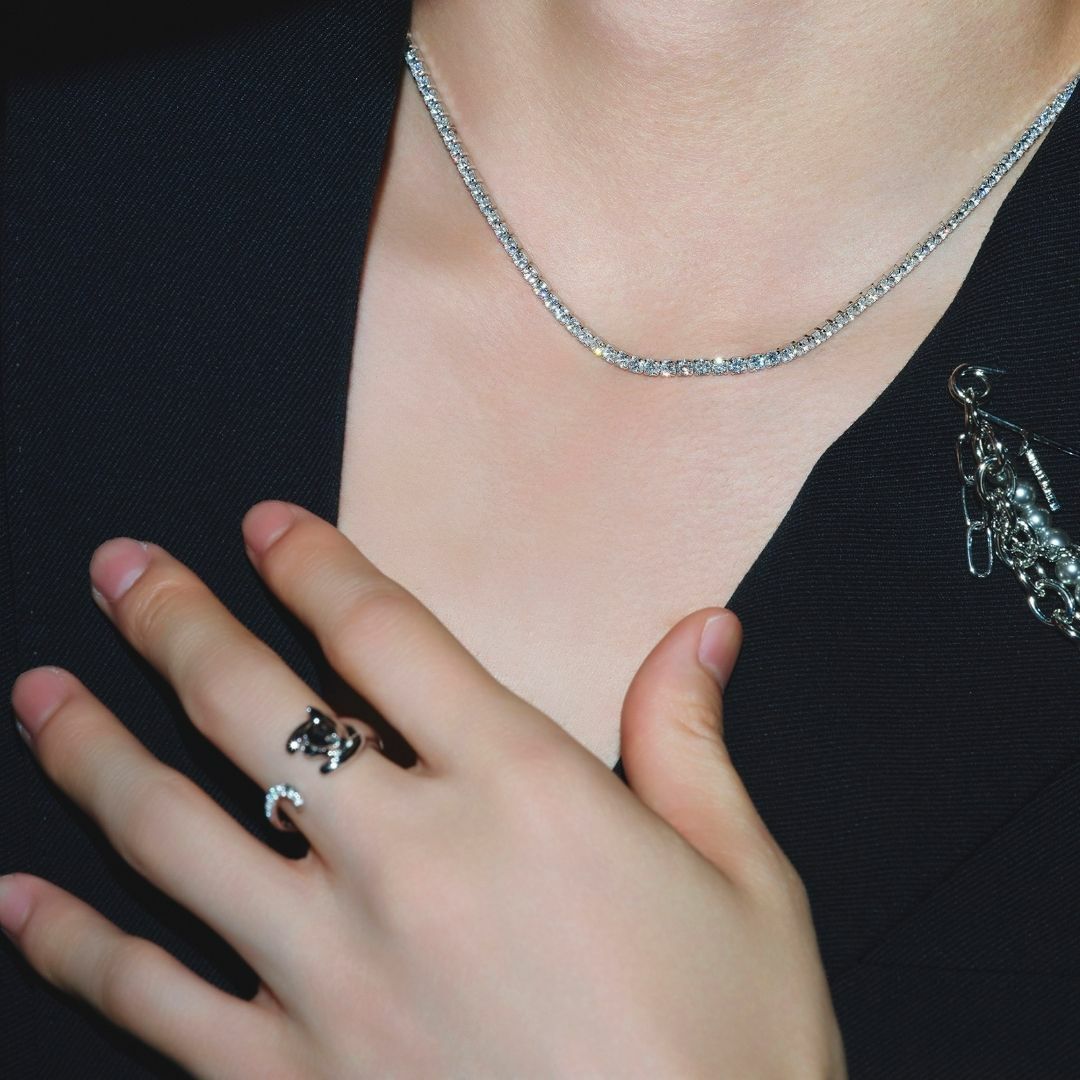 Square College Ring 【Silver925】（Silver） | Infaction